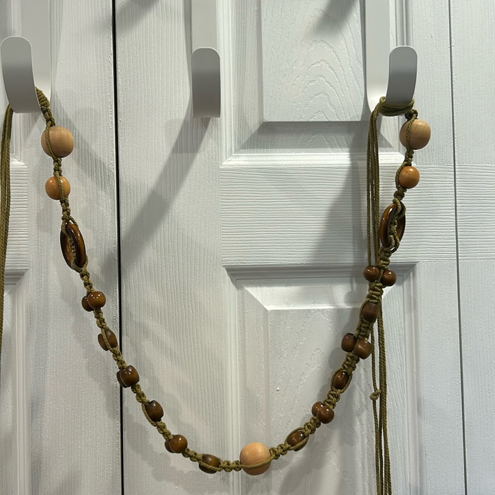 Vintage macrame belt.